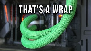 Sleeve your AIO tubes CableMod ModWrap Kit [upl. by Norrad]