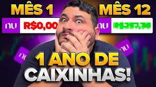 1 ANO investindo nas CAIXINHAS DO NUBANK Perdi Dinheiro Quanto Rendeu [upl. by Efi]