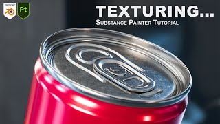 Realistic Texturing in Adobe Substance Painter  Product Texturing Tutorial  Blender [upl. by Irama991]