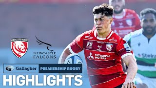 Gloucester v Newcastle  HIGHLIGHTS  Frenetic Contest Decided Late  Gallagher Premiership 202021 [upl. by Ong]