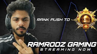 RANK 2800 SQUAD CONQUER PUSH❤️  RAMRODZ GAMING IS LIVE❤️🔥 FACE CAM  bgmi [upl. by Krystyna]