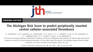 The Michigan Risk Score [upl. by Roana949]