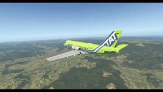 XPlane 11  Fokker VFW 614 Demo A  Klagenfurt Austria LOWK [upl. by Lathrope289]