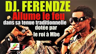 DJFERENDZE ALLUME LE FEU DANS SA TENUE TRADITIONNELLE DOTÉE PAR LE ROI A MBE [upl. by Nilam]