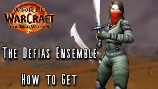 WoW TWW PrePatch The Forgotten Defias Ensemble Swag Guide [upl. by Menis]