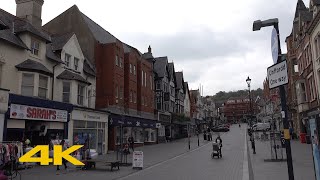 Colwyn Bay Walk Town Centre amp Beach【4K】 [upl. by Nevart]