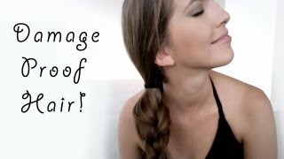 Damageproof hairstyles for growing long healthy hair [upl. by Simonetta]