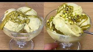 Gelato al pistacchio senza gelatiera pronto con 3 ingredienti [upl. by Aisekal426]