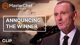 And we Have a Winner  MasterChef Canada  MasterChef World [upl. by Cleasta]