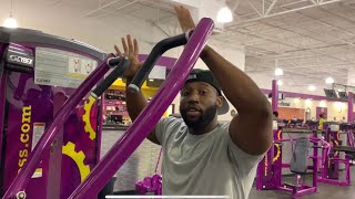 How To Use The Lat Pulldown Machine At Planet Fitness Back Exercise [upl. by Ydnem185]