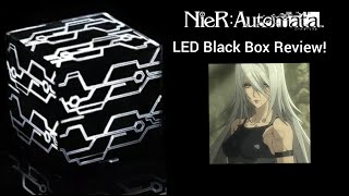 NierR Automata LED Black Box Collectible Review 🤍 [upl. by Arther305]