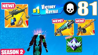 MYTHIC ONLY CHALLENGE In Fortnite Chapter 5 I got ALL MEDALLIONS in Fortnite Season 2 [upl. by Blinny934]