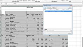 TUTORIAL COSTOS Y PRESUPUESTOS CON EXCELLISTA DE INSUMOS [upl. by Eadmund]