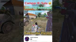 Campers Ka Sardar 😱🔥🥺 BGMI bgmi viral shorts camper scout FARZIGAMINGNK [upl. by Ennalorac821]