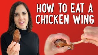 The Best Way to Eat Chicken Wings  Gameday Food Hacks  Well Done [upl. by Calisa]