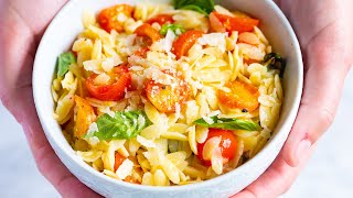 Easy Orzo Pasta Recipe [upl. by Yovonnda695]