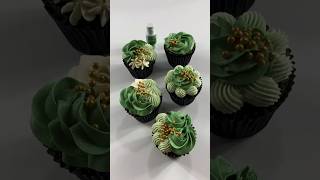 Chocolate Cupcake Design with 1M amp 6B Nozzle ।Floral Cupcake cake shortvideo cakedecorating [upl. by Karlis]