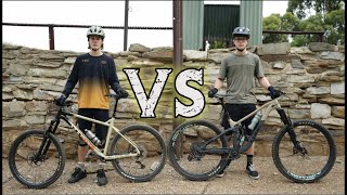 Hardtail Vs Full Suspension Mountain Bikes  5 Tests to determine which is better for you [upl. by Nallad497]