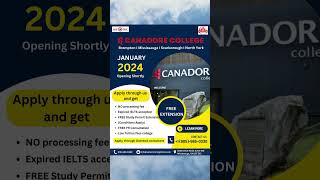 Canadore College Open for Admissions in January 2024 [upl. by Ransom]