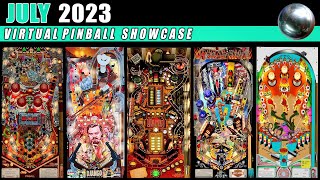 The Top Virtual Pinball Releases from July 2023 [upl. by Teak]