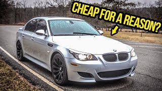 The 500HP BMW M5 Is A 15000 SUPERCAR But Should You Buy One [upl. by Reywas]