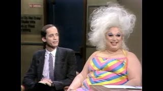 John Waters amp Divine on Letterman Part 1 of 3 1982 [upl. by Damle680]