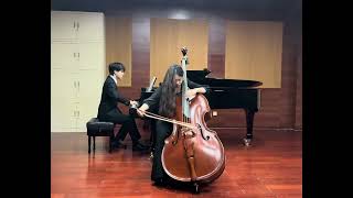 Ziyue Deng  Age 18  Czardas by Vittorio Monti Double Bass [upl. by Euqinitram]