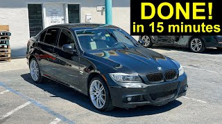 Part out a BMW 335i in 15 minutes [upl. by Yarb]