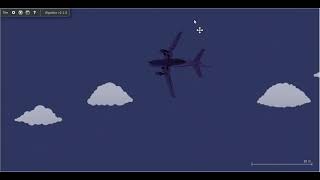 China Airlines Flight 140  crash animation [upl. by Peers104]