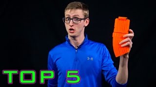 TOP 5 Things Nerf Noobs Do [upl. by Biancha]