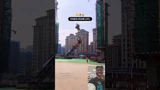 Tower CRANE Fails fails failsvideo failsoftheweek failscompilation trending skills constructi [upl. by Eloisa]