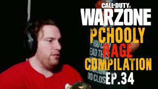 PCHOOLY COD WARZONE RAGE COMPILATION 34 [upl. by Namreh]