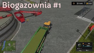 Biogazownia i zbiory sieczki  farma [upl. by Artim735]