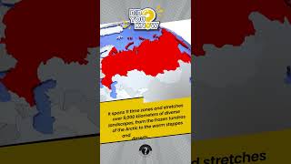 Exploring Russia The Colossal Land That Spans 11 Time Zones 🇷🇺 facts curious russia shorts [upl. by Lange8]