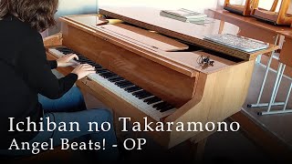 Piano Improvisation Ichiban no Takaramono  Angel Beats OST  LiSA [upl. by Danete]