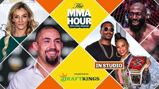 The MMA Hour Robert Whittaker Cédric Doumbé Bianca Belair amp Montez Ford in Studio  Jan 24 2024 [upl. by Ojibbob823]