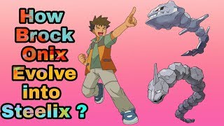 How Brock Onix Evolve into Steelix   Explain in Hindi [upl. by Yasmar643]