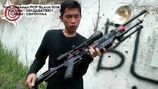 tes akurasi senapan angin pcp Ghost warrior pesanan Bang Nasution Kayu angungSumsel Malaysia [upl. by Quintessa]