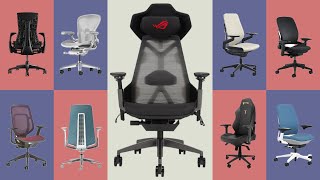 ASUS ROG Destrier Chair vs Herman Miller vs Steelcase vs Haworth vs Secretlab  ULTIMATE COMPARISON [upl. by Bendicty]