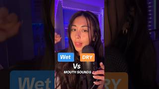 Asmr wet mouth sounds vs dry mouth sounds asmr p1 asmr fastasmr asmrmouthsounds mouthsounds [upl. by Aracot]