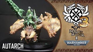 Autarch Skyrunner  Eldar Exodites Conversions Part 3  Monster Hunter x Warhammer 40k [upl. by Slosberg]