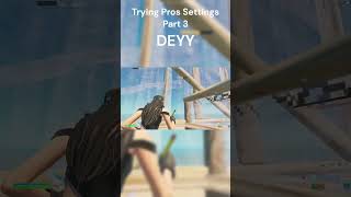 Trying Deyys Settings 🎮😲 [upl. by Idhem]