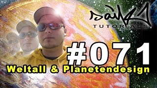 Saikone Graffiti Tutorial 071 quotWeltall amp Planetendesignquot [upl. by Nitsuj]