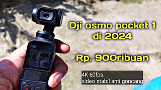 Camera Vlog Dji osmo pocket 1 di tahun 2024 [upl. by Giavani]