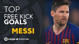 TOP 25 GOLES DE FALTA Lionel Messi [upl. by Farman127]