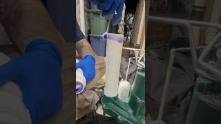 Zoeller Sewage Ejector Pump Install plumbing zoeller sewageejector diy [upl. by Darnall]