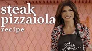 Steak Pizzaiola Recipe  Teresa Giudice [upl. by Eibocaj]