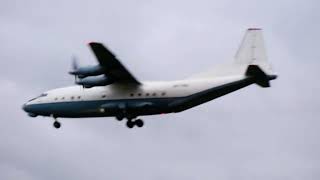 Cavok Air Antonov An12BP URCBG arriving into Dublin  3rd November 2024 [upl. by Johan]