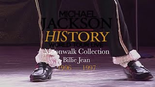 Michael Jackson — Billie Jean Moonwalk collection HIStory World Tour [upl. by Barsky547]