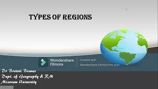 Types of regions [upl. by Neivad]